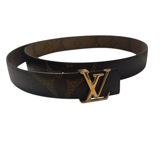 Louis Vuitton 30mm Reversible Belt with Signature LV Buckle - Picture 1 of 6